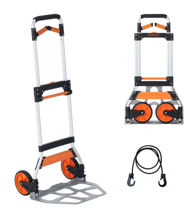 Foldable hand trolley